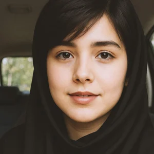 مهتاب رضای دانشجوی آکادمی شرق
