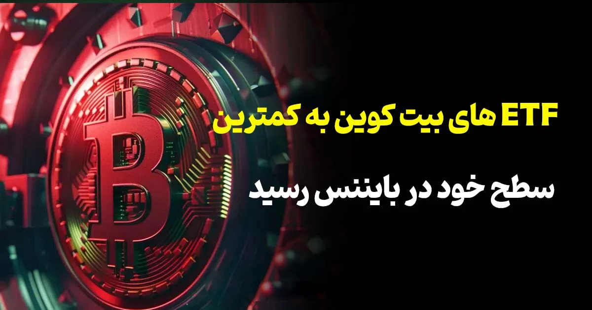 سقوط ورودی بیت‌کوین به بایننس؛ کمترین سطح از ابتدای ۲۰۲۴